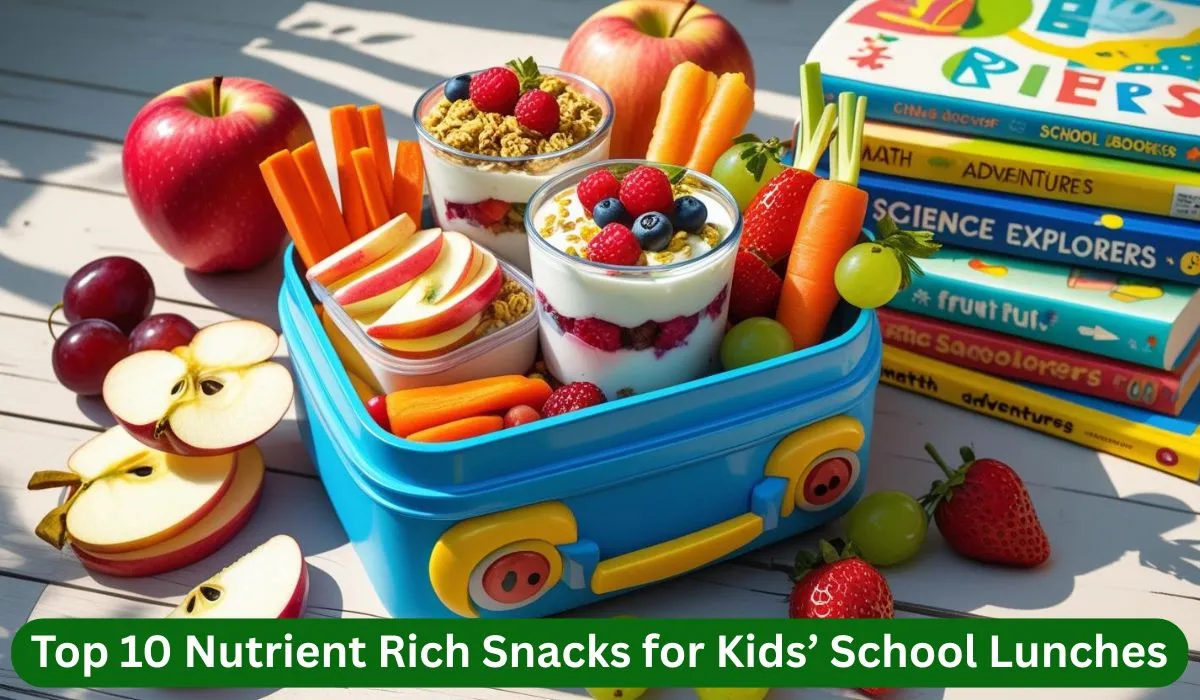 Top 10 Nutrient Rich Snacks for Kids School Lunches