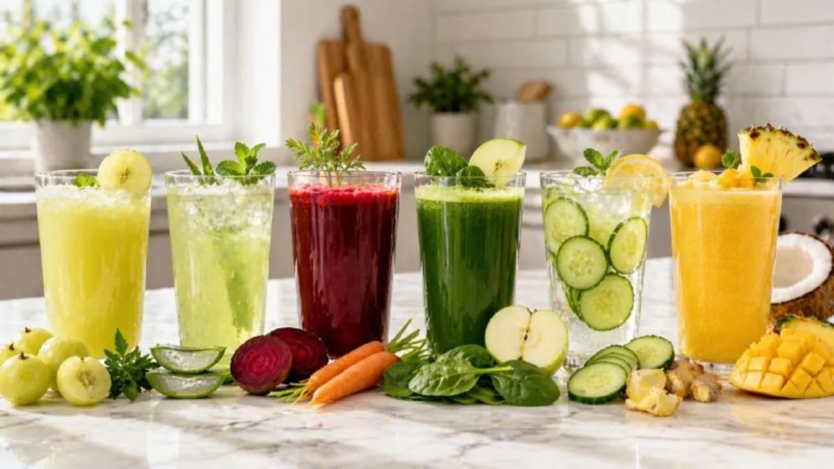 summer juices for hair growth
